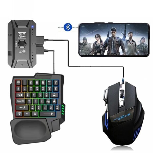 GearUP K190 Mobile Gaming RGB Keyboard & Mouse Combo